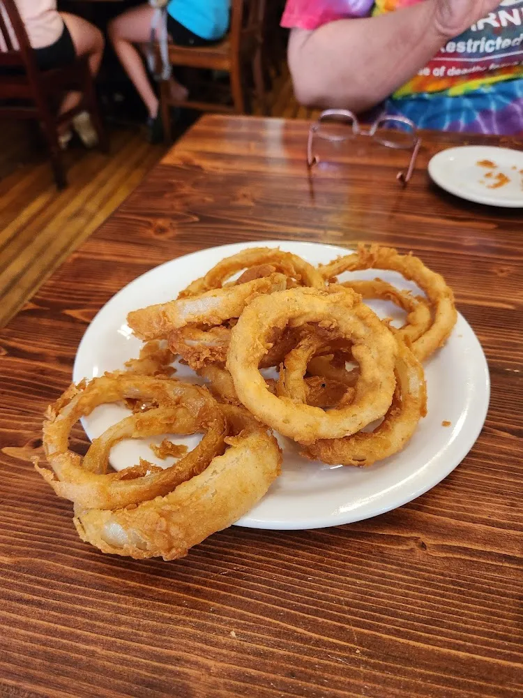 Beer-Battered Hand-Dipped Onion Rings