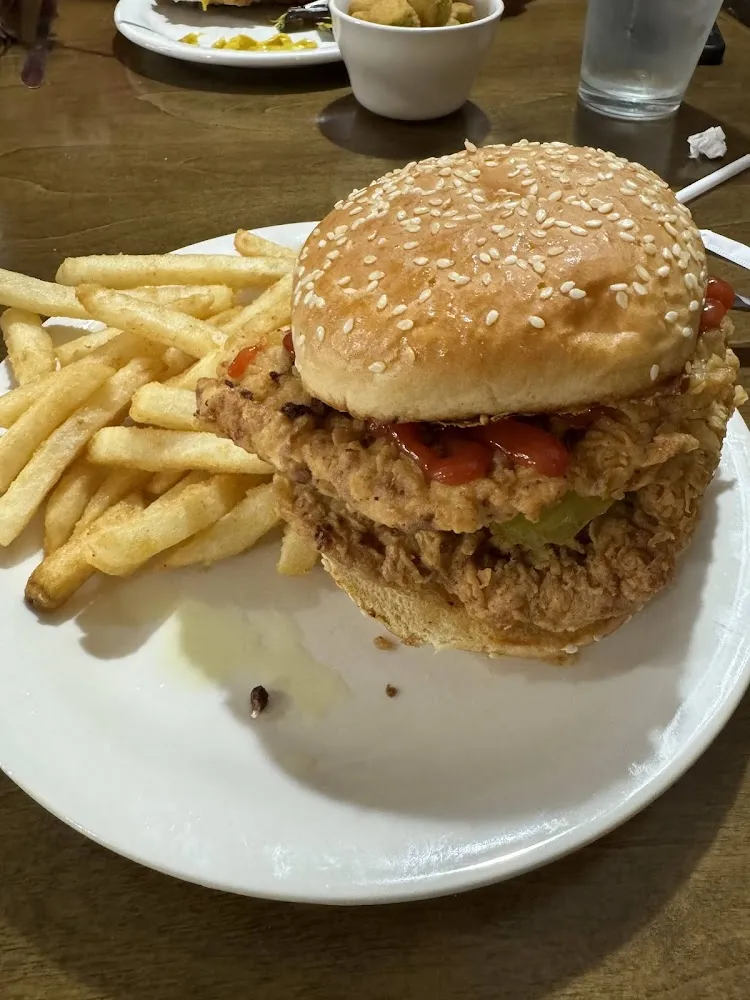 Breaded Pork Tenderloin Sandwich